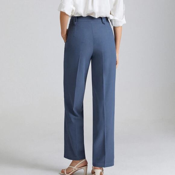 NWOT REVOLVE & MINIMALIST lovers COMMENSE dusty blue dress pants M - Picture 3 of 13